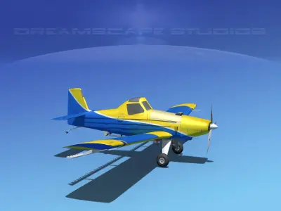 EMB-202 Cropduster v06 3D model