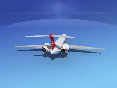 McDonnell Douglas MD83 Atlasjet 3D model