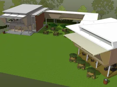 Cafe 2023-0001 3D model