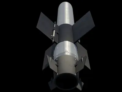 Mikholit air-to-surface IAF missile 3D model