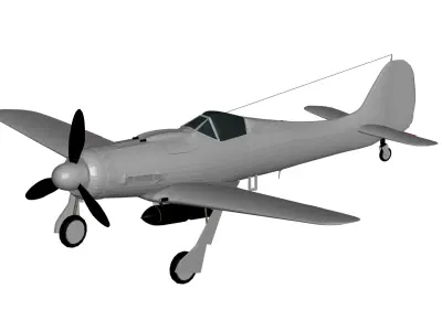 Focke-Wulf fw-190-d  3D model