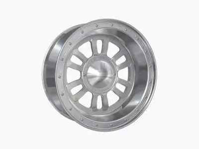 Weld Racing Mountain Crusher wheel Low-poly 3D model