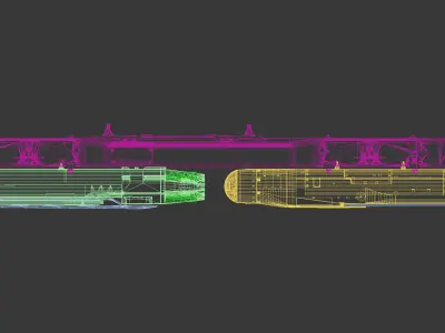 SDB GBU-39 GBU-53 3D model