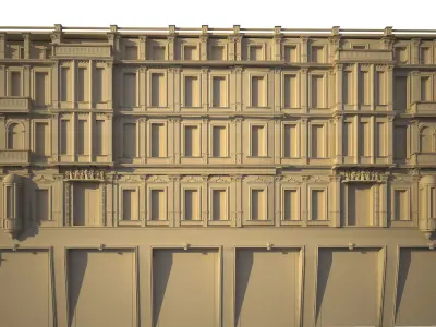 Historical Classic Building 3D model