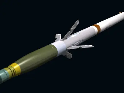 Hydra 70 APKWS II v2 3D model