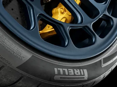 Pirelli R 305 35 ZR21 109Y New Profile 3D model