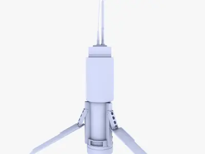 T-UGS Motion Sensor Low-poly 3D model