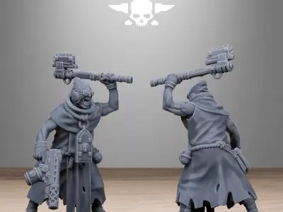 GrimCorp Firers 3D print model