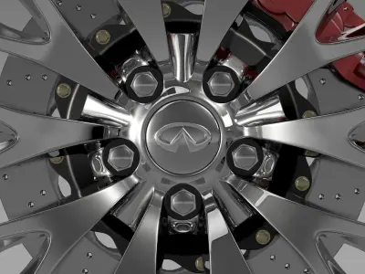 Infinity Ml wheel 3D model