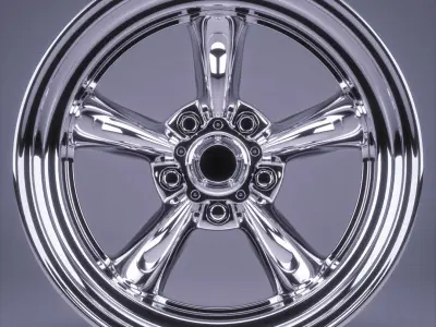 American Racing Torq Thrust II 3D model