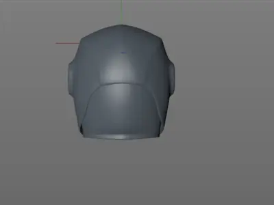 Star wars style scifi Helmet Free 3D model