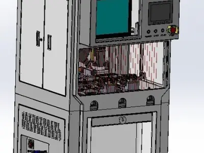 Laser engraving machine 3D model