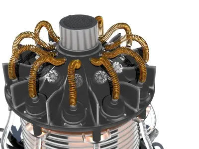 Fusion Furnace 1-12 Scale Blackseries 3D print model