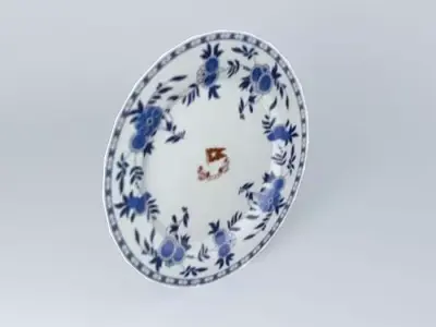 TITANIC 2nd Class Dinner Plate Relic Free 3D model