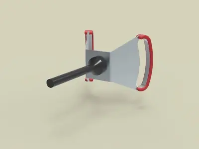 Stearing wheel 5 3D model