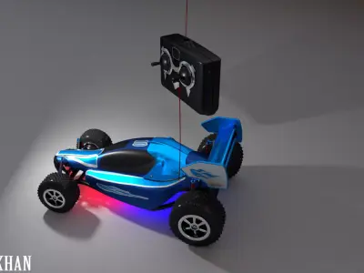 RC CAR Free 3D model