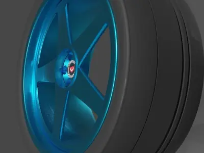 Vossen GNS-1 3D Model 3D model