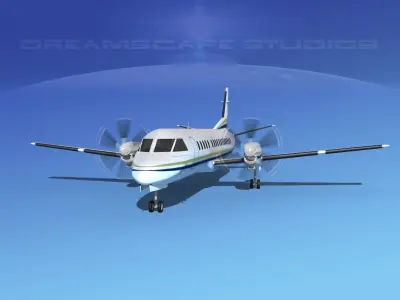 SAAB 2000 Corporate 1 3D model