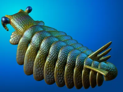 Anomalocaris 3D model