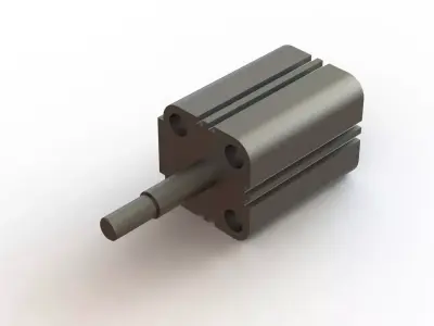 Cylinder Micro 0067640025 - Cilindro Micro 0067640025 3D model