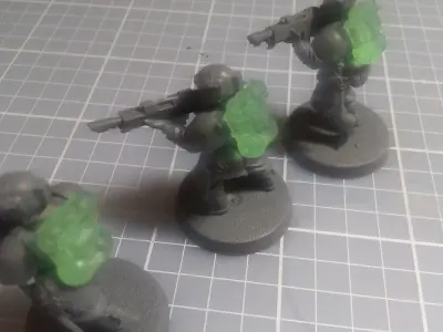 Sci-Fi Hard Infantry Backpack Free 3D print model