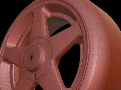 Azev type A Low-poly 3D model