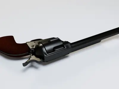 Colt Single Action Army Peacemaker 3D model