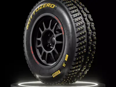 Pirelli ICE SOTTOZERO J1 205 65 R15 3D model