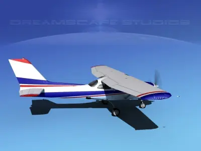 Cessna 172RG Cutlass V02 3D model