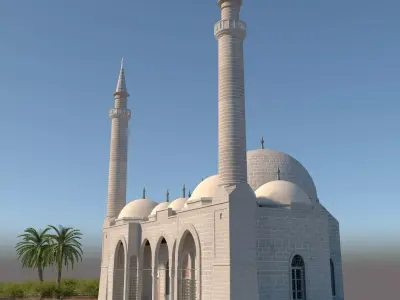 Old Mosque 3D model