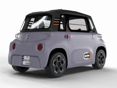 Citroen Ami 2020 3d model 3D model