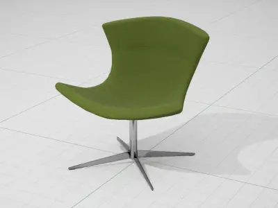 PlusHalle Jet Chair UE4 Low-poly 3D model