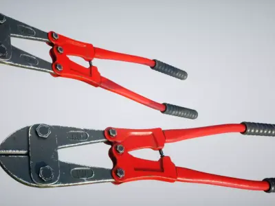 Bolt Cutter Free low-poly 3D model