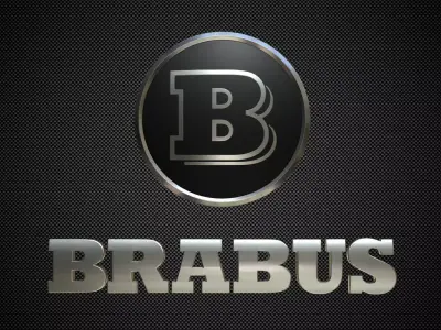 brabus logo 3D model