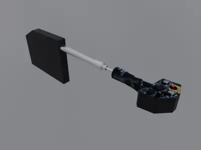 Black Hawk UH-60 Throttle 3D model