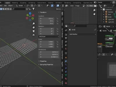 Free Commercial-Use Grids Free 3D model