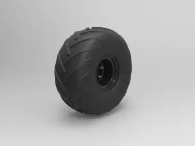 Wheel from Argo 3D model