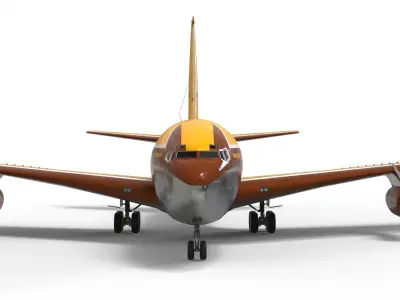 Boeing 367 80 3D model