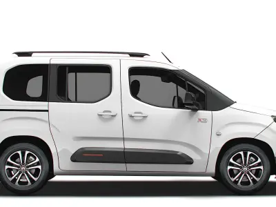 Citroen Berlingo XTR UK spec 2025 3D model