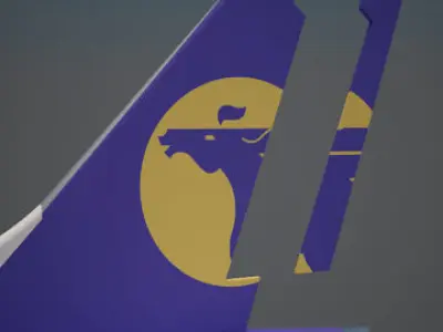 Mongolian Airlines Boeing 737 Max 8 3D model