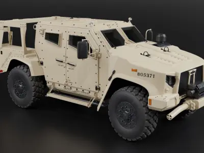 Oshkosh JLTV military vehicle 3D model