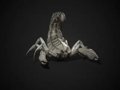 Fantasy scorpion - Game Ready Low-poly 3D model Low-poly 3D model