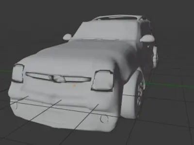 Chevy Tahoe 3D model