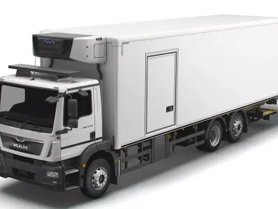 MAN TGM Refrigerated Rigid 2019 3D model