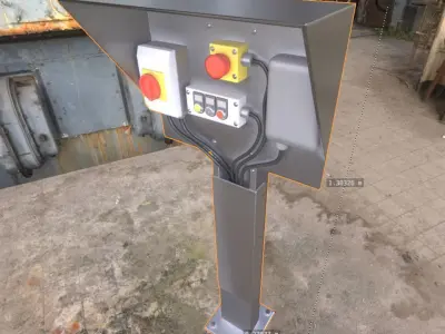 Control Panel 5 Low-poly 3D model