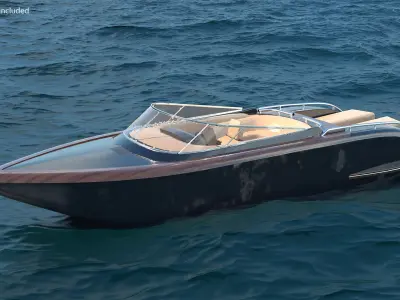 Motor Yachts Collection 3 3D model