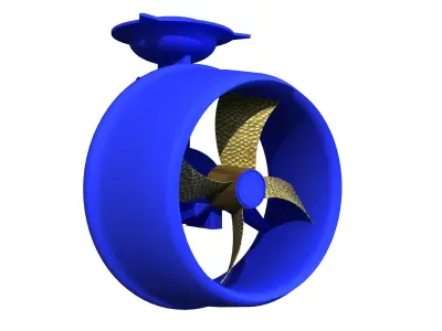 VOITH RADIAL PROPELLER 3D model