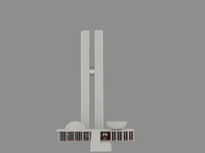 Brazilian Congress Free 3D model