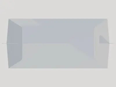 Package Display Box - Geometry Only No Textures No Materials 3D model