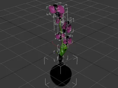 Flower vase 3D model